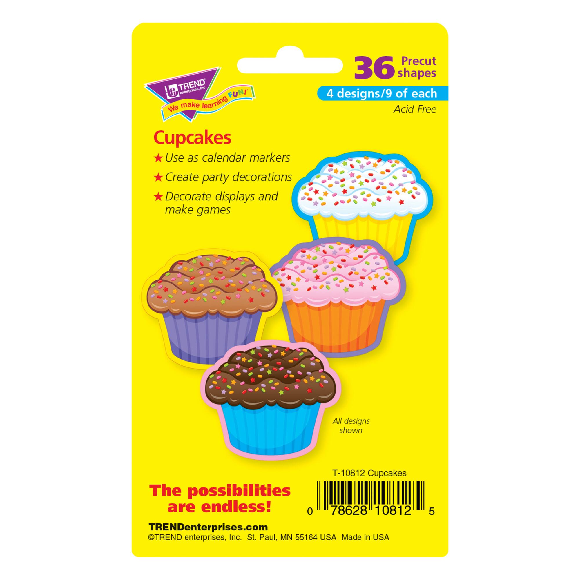 Trend Enterprises® Cupcakes Mini Accents Variety Pack